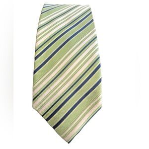 🔥🔥Haines & Bonner London 100% silk tie. Gorgeous & classic stripe. NWOT!